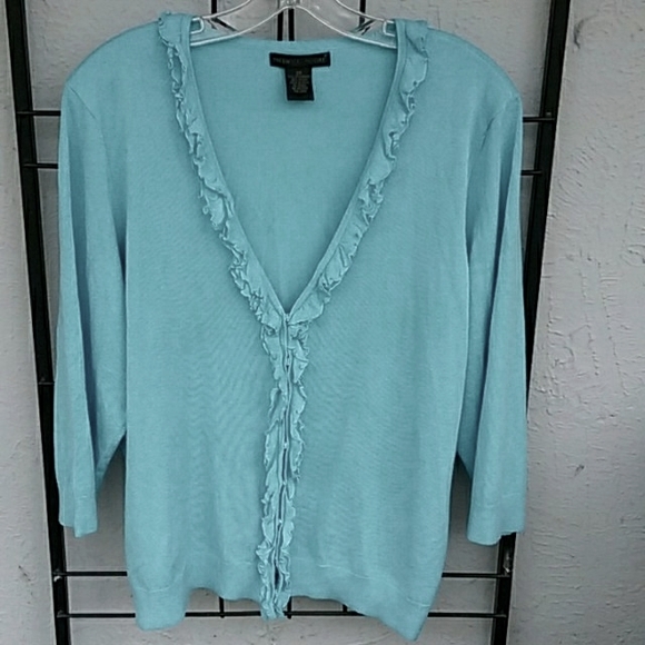 Preswick & Moore women's cardigan size 2X - Picture 1 of 6
